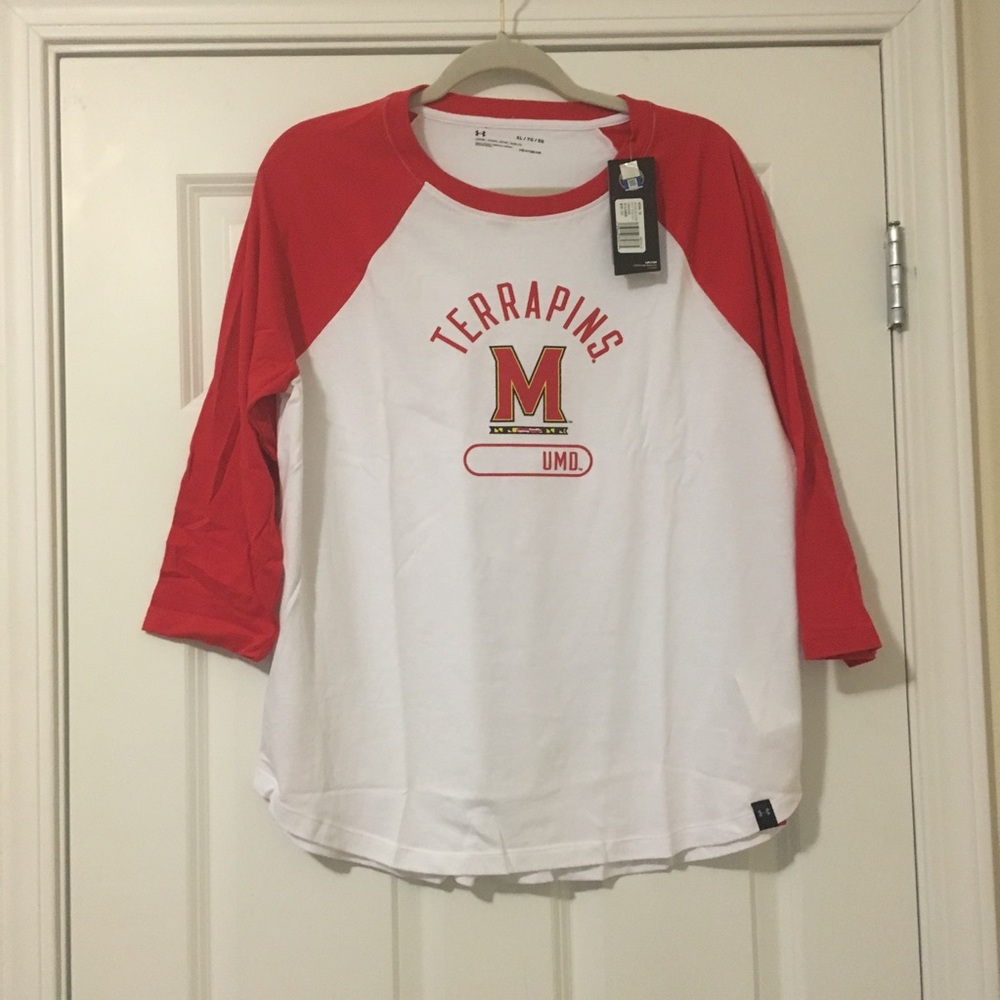 New Size Large or XL Under Armour Maryland Shirt